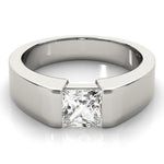 0.6CT Princess Diamond Solitaire Ring