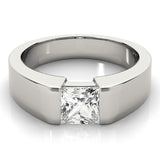 0.6CT Princess Diamond Solitaire Ring