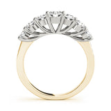 14K Yellow Gold 1.33ctw Round Diamond Wedding Band