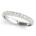9-Diamond Round Wedding Ring