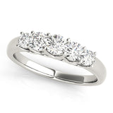 Round Diamond Wedding Ring