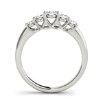 Round Diamond Wedding Ring