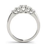 Round Diamond Wedding Ring