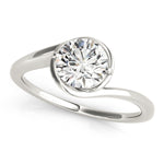 Round Diamond 1.0 CT Solitaire Engagement Ring