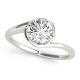 Round Diamond 1.0 CT Solitaire Engagement Ring