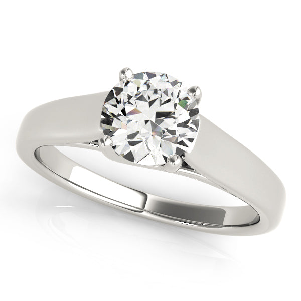 1.0 CT Round Diamond Engagement Solitaire Ring