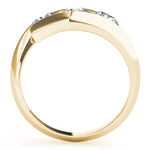 18K Yellow Gold 1 CT Round Diamond Engagement Ring