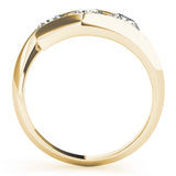18K Yellow Gold 1 CT Round Diamond Engagement Ring