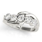 Multi-Diamond Wedding Ring