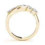 14K Yellow Gold 1 ct Diamond Wedding Ring