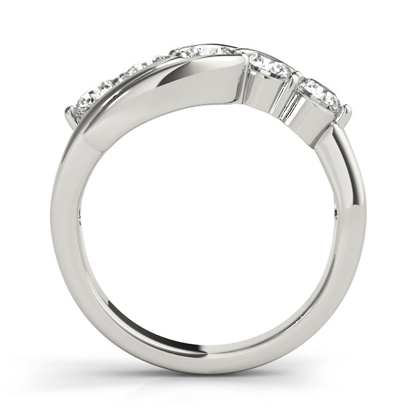 Multi-Diamond Wedding Ring