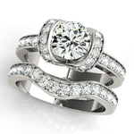 1 CT Round Diamond Engagement Ring