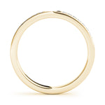 14K Yellow Gold Multi-Diamond Wedding Band