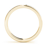 14K Yellow Gold Diamond Wedding Ring