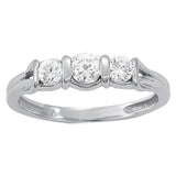 Diamond Round Multi-Stone Fashion Ring