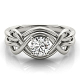 0.5 CT Round Diamond Fashion Ring