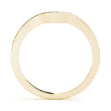 14K Yellow Gold Multi-Diamond Wedding Band