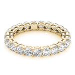 14K Yellow Gold Multi-Diamond Wedding Band