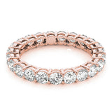 14K Rose Gold Diamond Wedding Ring