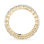 14K Yellow Gold Multi-Diamond Wedding Band