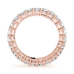 14K Rose Gold Diamond Wedding Ring