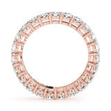 14K Rose Gold Diamond Wedding Ring