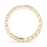 18K Yellow Gold Diamond Wedding Ring