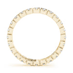 14K Yellow Gold 3/8 ct Diamond Wedding Band