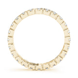 14K Yellow Gold 3/8 ct Diamond Wedding Band