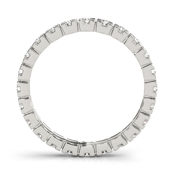 Platinum White Diamond Wedding Ring