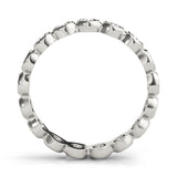 15-Stone Round Diamond Wedding Ring