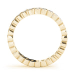 18K Yellow Gold 7/8 ct Diamond Wedding Band