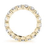 14K Yellow Gold 2.4 CT Diamond Wedding Band