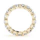 14K Yellow Gold 2.4 CT Diamond Wedding Band