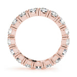 18K Rose Gold 2.38 CT Diamond Wedding Band