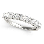 9-Diamond Round Wedding Ring