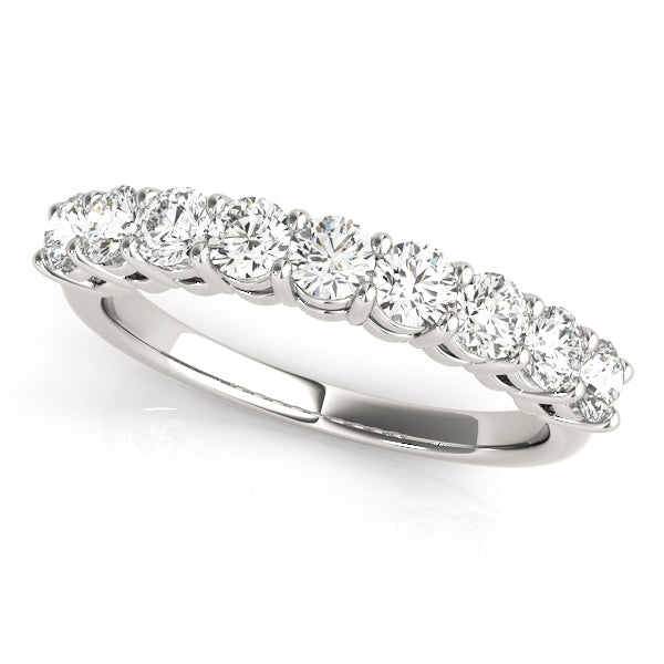 18K White Gold Diamond Wedding Ring