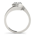 0.5 CT Round Diamond Engagement Solitaire Ring