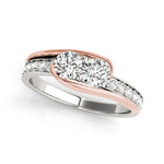 Multi-Gold Diamond Fashion Ring