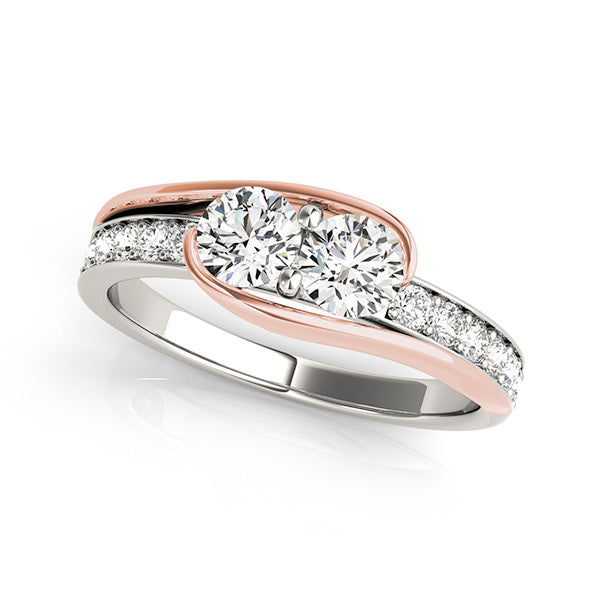Multi-Gold Diamond Fashion Ring