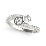 Multi-Diamond 14K Gold Fashion Statement Ring