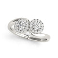 14K Multi-Stone Round Diamond Fashion Ring