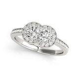 Multi-Diamond 14K Gold Fashion Ring