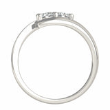 1 Carat Round Diamond Two-Stone Ring