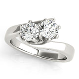 Diamond Two-Stone Ring