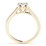 14K Yellow Gold 1.33ctw Round Diamond Ring