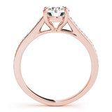 14K Rose Gold 1.33ctw Round Diamond Ring
