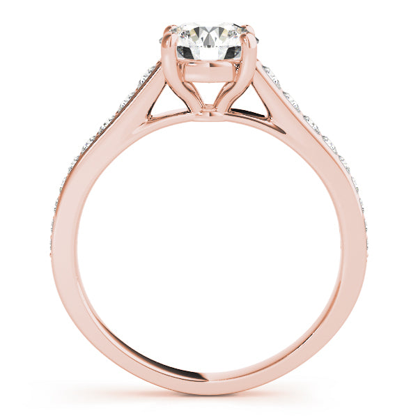 14K Rose Gold 1.33ctw Round Diamond Ring