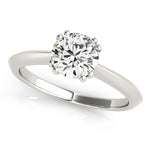 1.0 CT Round Diamond Solitaire Ring | Wedding Ready