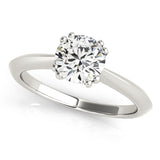1.0 CT Round Diamond Solitaire Ring | Wedding Ready